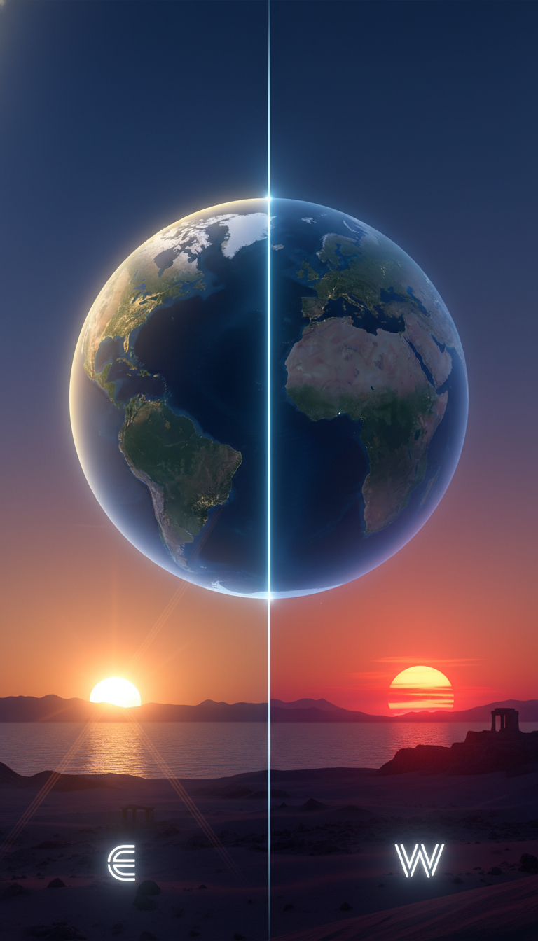 That geometry creates one of the coolest equinox facts: sunrise is due east and sunset is due west. On this day, the day-night boundary lines up almost north to south across Earth.