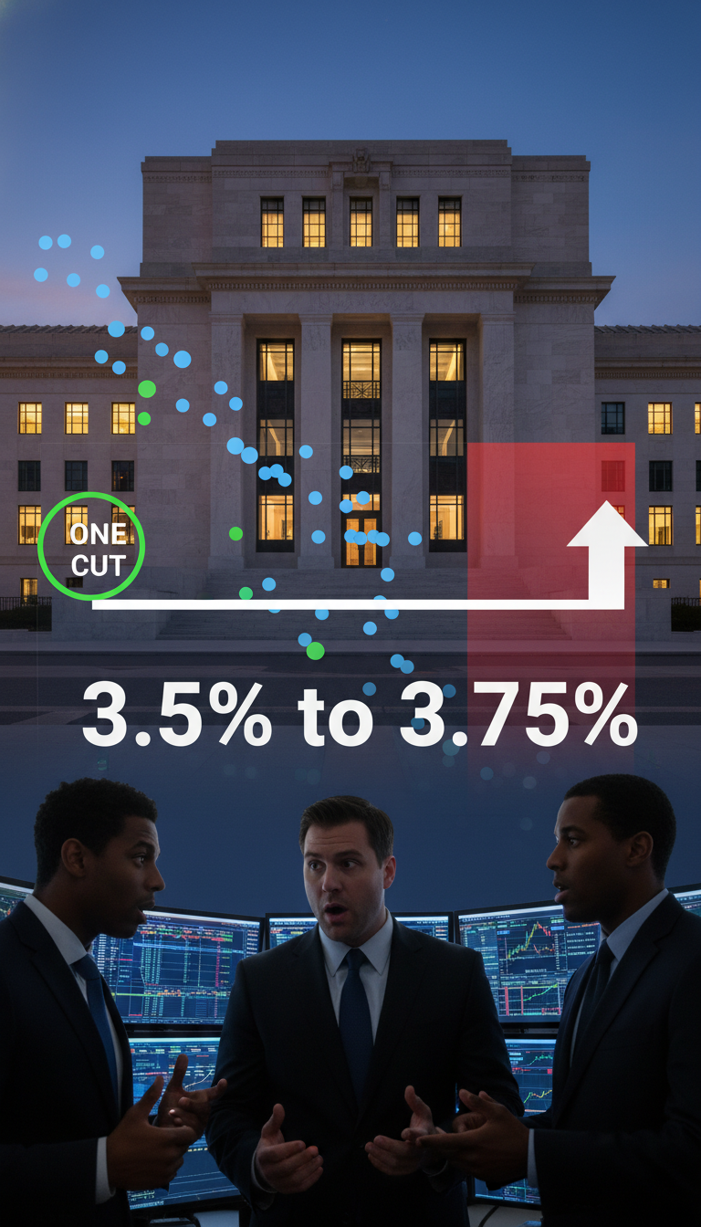 Why Markets Erased 2026 Fed Rate Cuts Even After the Fed Still Projected One - Featured image