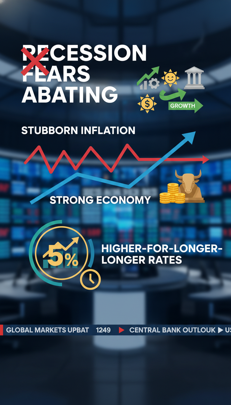 And that matters because zero cut odds do not automatically mean recession. In this case, it can mean the opposite: the economy looks strong enough, and inflation stubborn enough, that the Fed may not need to rescue anyone with lower rates.
