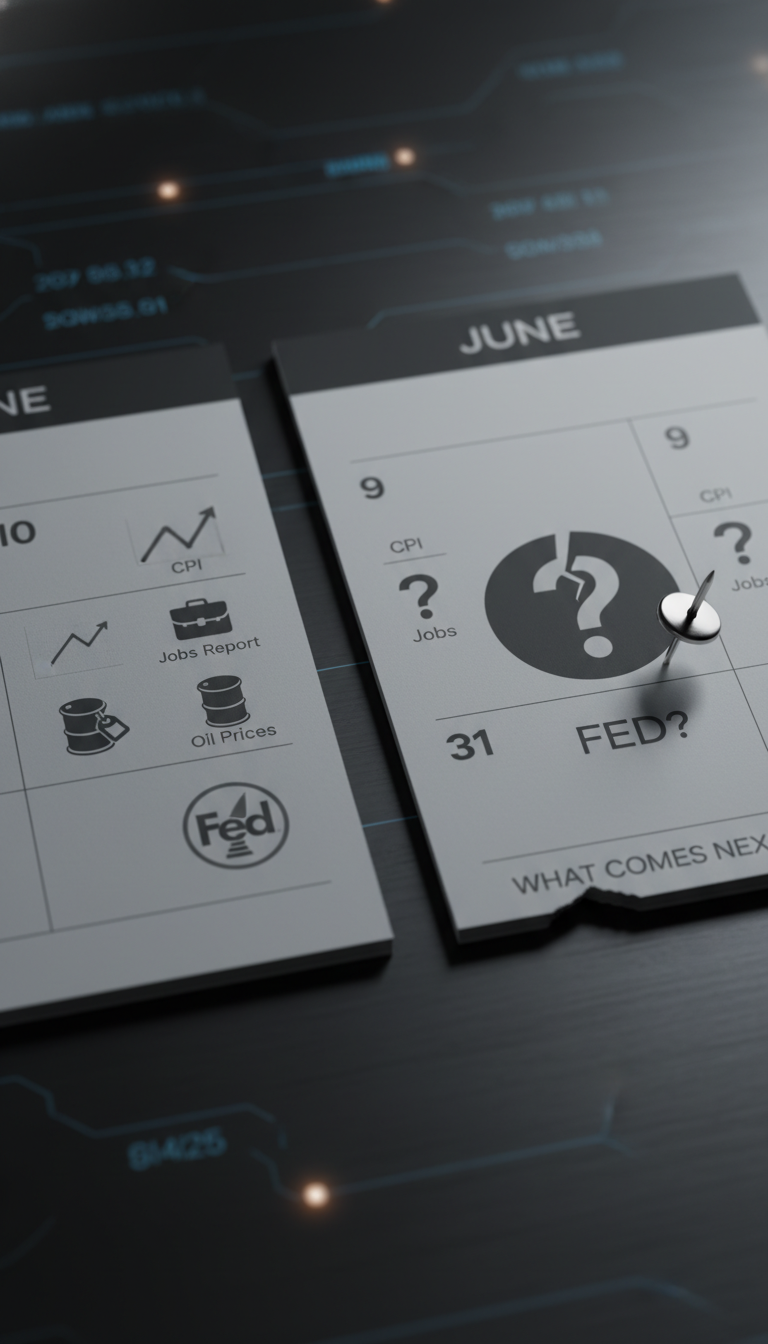 So what would actually make the Fed scrap that projected rate cut? And which June and July numbers would show this is no longer just an oil story?