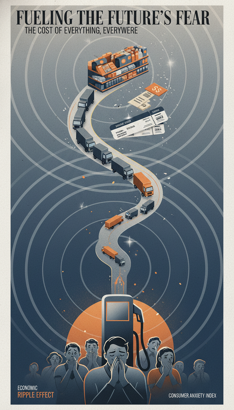 Yes, some oil producers and energy stocks can benefit. But that does not cancel the broader hit when transport costs rise and inflation pressure starts leaking into everything else people buy.