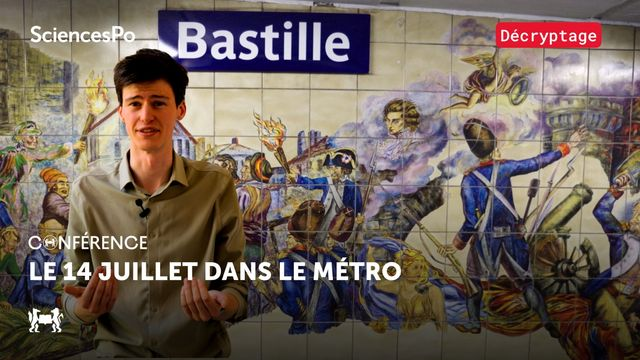 Le 14 juillet dans le métro