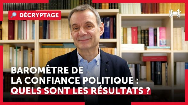 Baromètre de la confiance politique 2026 : quels sont les résultats ?