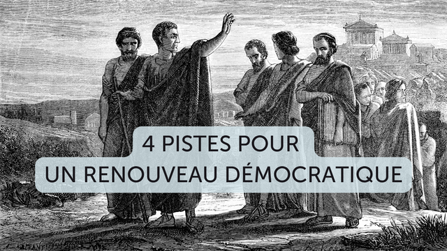 Le tirage au sort pour lutter contre la défiance