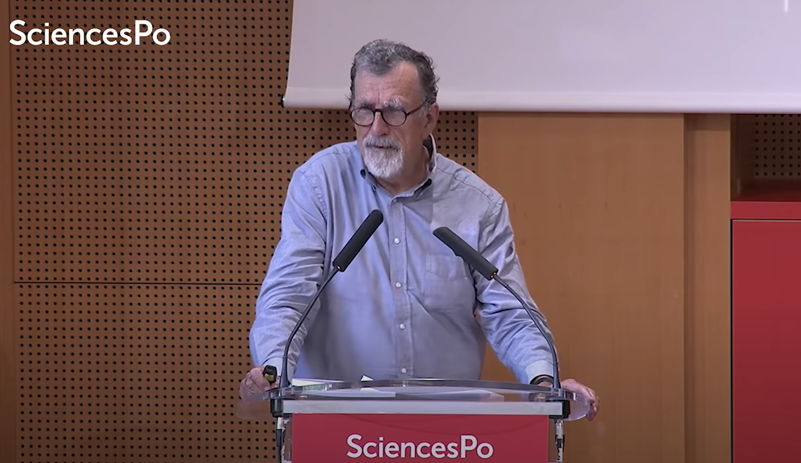 Photographie de Bruno Latour par Thomas Arrivé