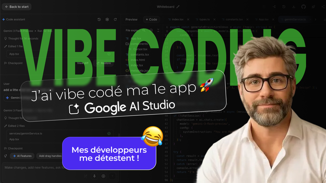 J'ai vibe codé ma 1e app