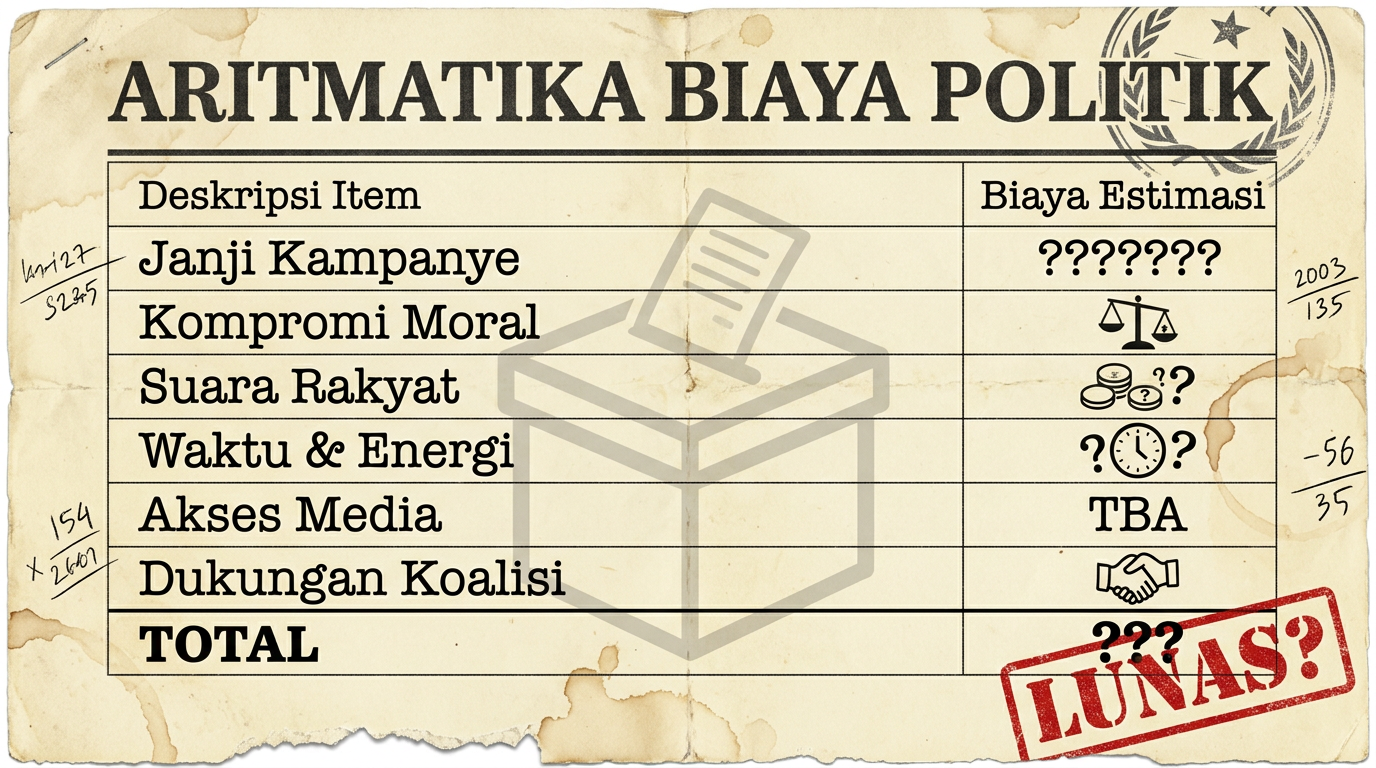 Wacana Pilkada Lewat DPRD dan Aritmatika Biaya Politik yang Sering Disembunyikan