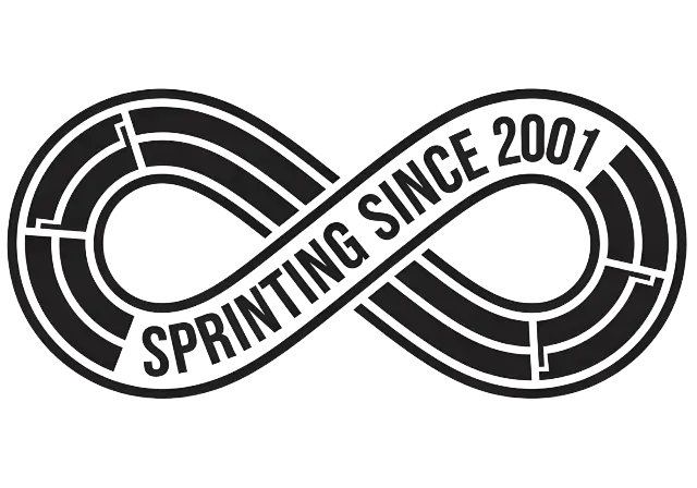 Modern Graphic Infinity Running Track Logo for Athletes - classic - width: 5120px, height: 3584px