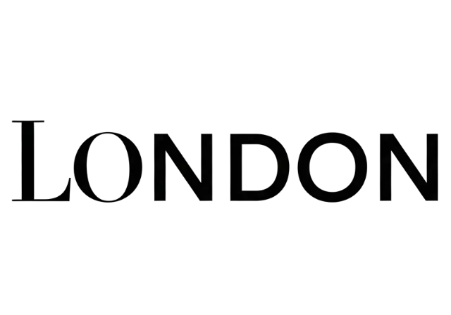 Minimalist Typographic London Text Graphic for Urban Lifestyle - classic - width: 5120px, height: 3584px