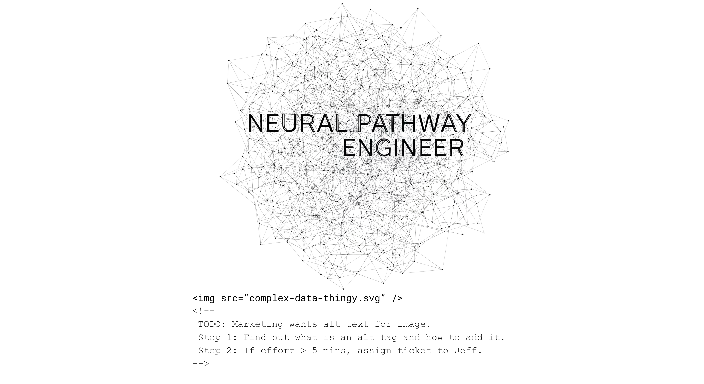 Digital Art Neural Pathway Engineer Abstract Network Graphic