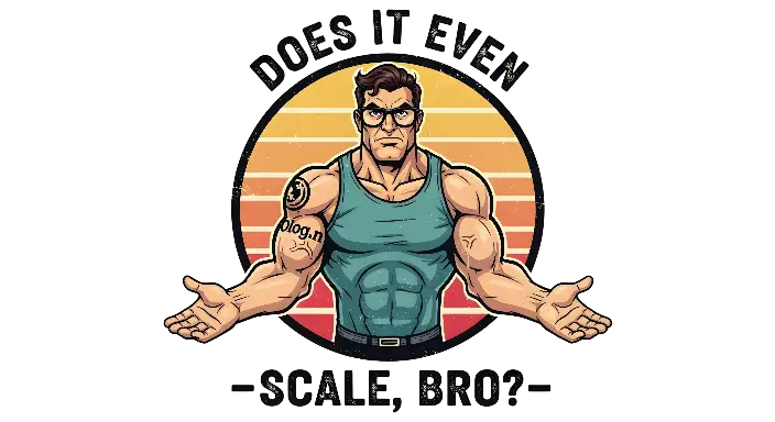 Retro Cartoon Muscular Man T-Shirt Design for Developers