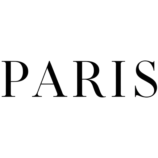 Elegant Typographic Paris Wordmark for Luxury Fashion Brands Surf Cap