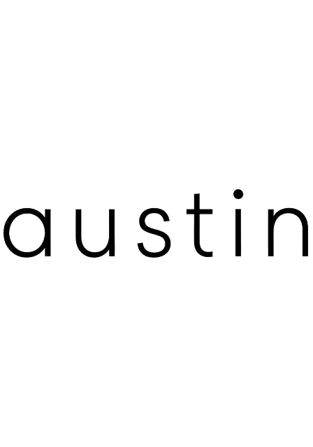 Minimalist Outlined Austin Wordmark for Clean Modern Branding - traditional - width: 3584px, height: 5120px
