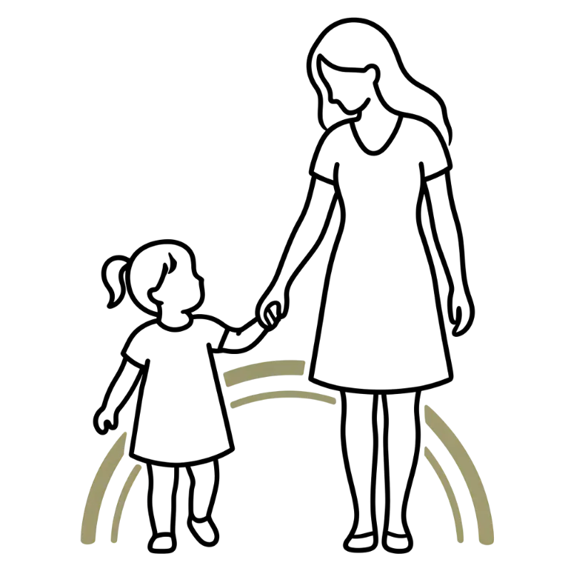 Dark Beige Pixel Art Silhouette