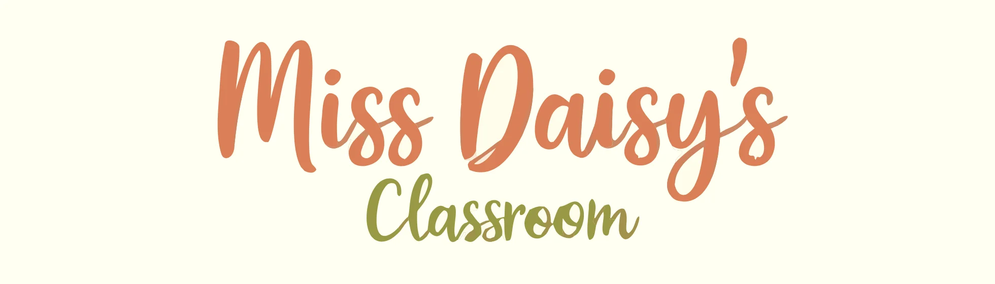Miss Daisy’s Classroom