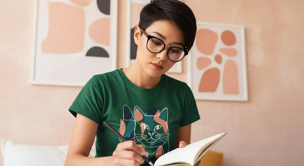 Cat Drawing banner  | MentisVibe