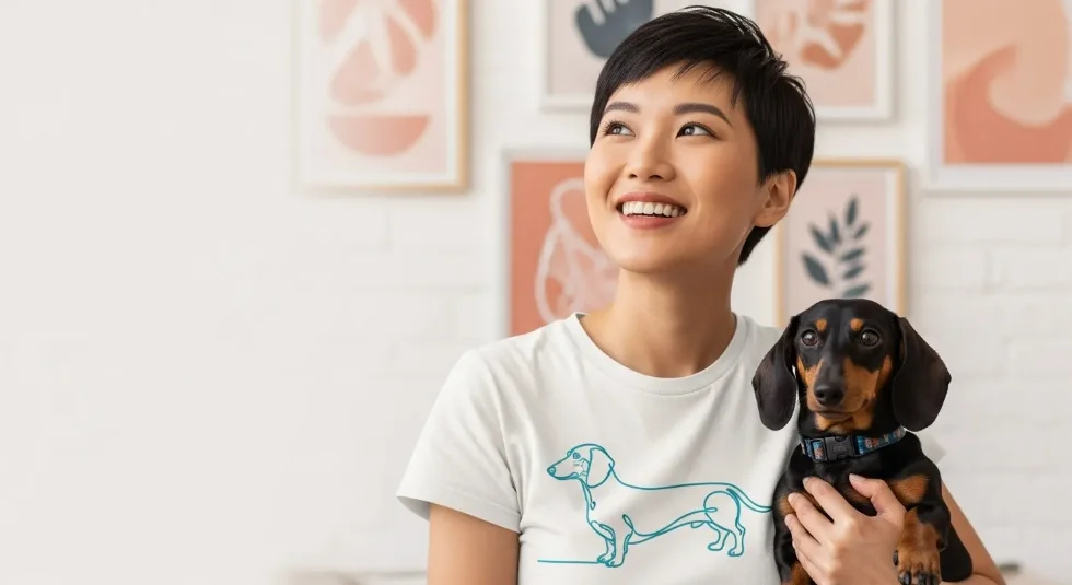 Dachshund banner  | MentisVibe