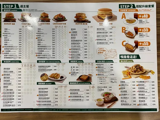 麥味登 豐原南村店 最新菜單照片第 1 頁