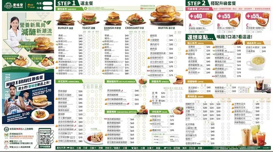 麥味登 豐原南村店 最新菜單照片