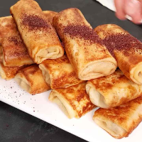 Blinçik ətlə/ Pancake with meat 