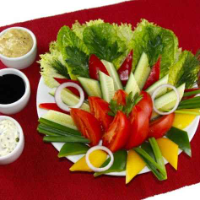 Tərəvəz buketi/ Bouquet of vegetables 