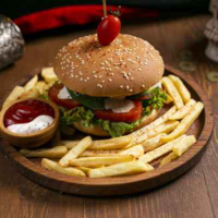 Toyuq burger
