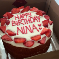 Custom Cake (Red Velvet Base)