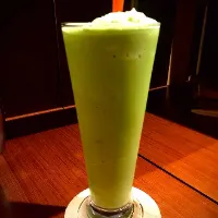 Matcha ice latte