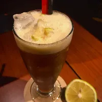 Lemon tea ice