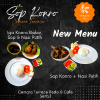 Iga Konro Bakar, Sup & Nasi