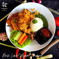 Paket nasi liwet ayam kremes