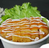 Chicken Rice Bowl Mayo Sauce