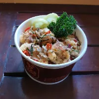 Rice bowl sambel matah