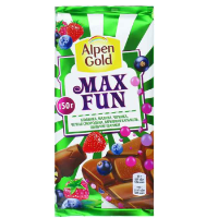 Alpen Gold Max Fun Клубника Малина Черника Чёрная Смородина