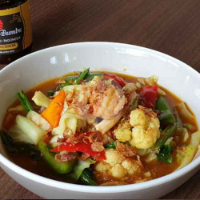 Nasi Cap Cay Ayam