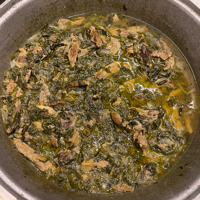 İspanaqlı Dana (300gr)