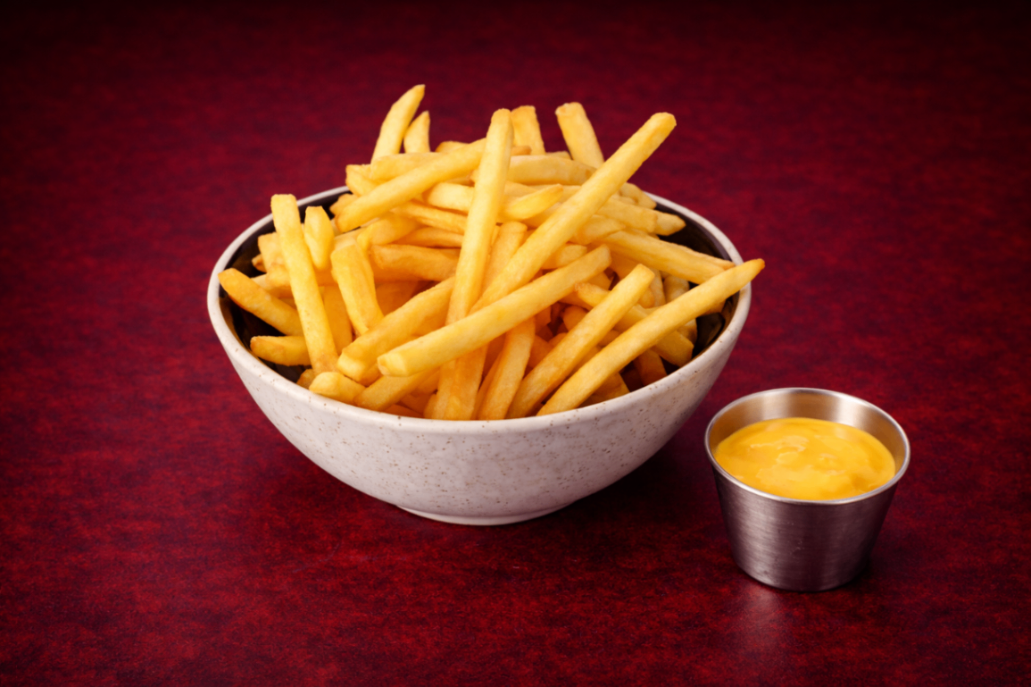 濃郁起司醬黃金脆薯（Nacho Cheese Fries）｜1884 Taipei 炸物，NT$ 200・外酥內鬆的金黃脆薯，香氣四溢。濃郁起司醬 


過敏原: 奶