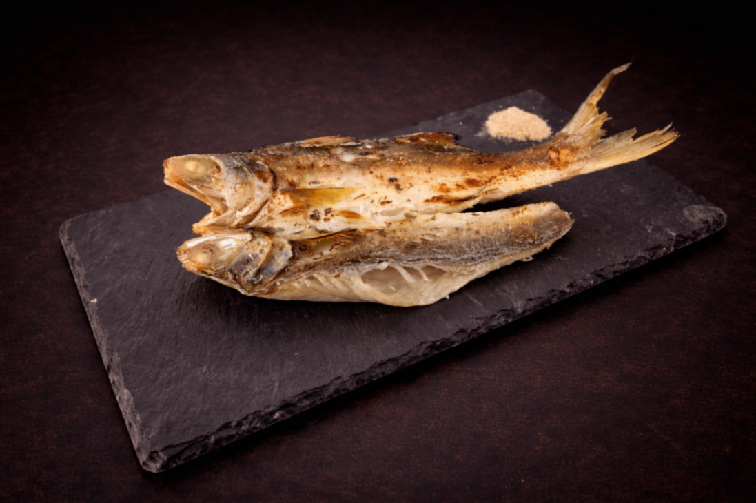 午仔魚 一夜乾（Grilled Threadfin）｜Club One Taipei 炒/烤物，NT$380・風乾熟成後直火燒烤 鮮味可口

過敏原: 海鮮