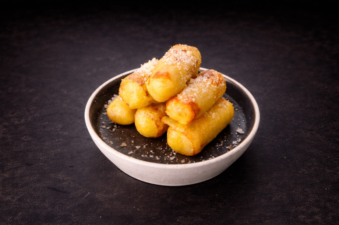 炸起司竹輪（Fried Cheese Chikuwa）｜Club One Taipei 炸物，NT$240・香酥竹輪包裹濃郁起司，鹹香濃滑

過敏原: 蛋奶類 , 麩質 
