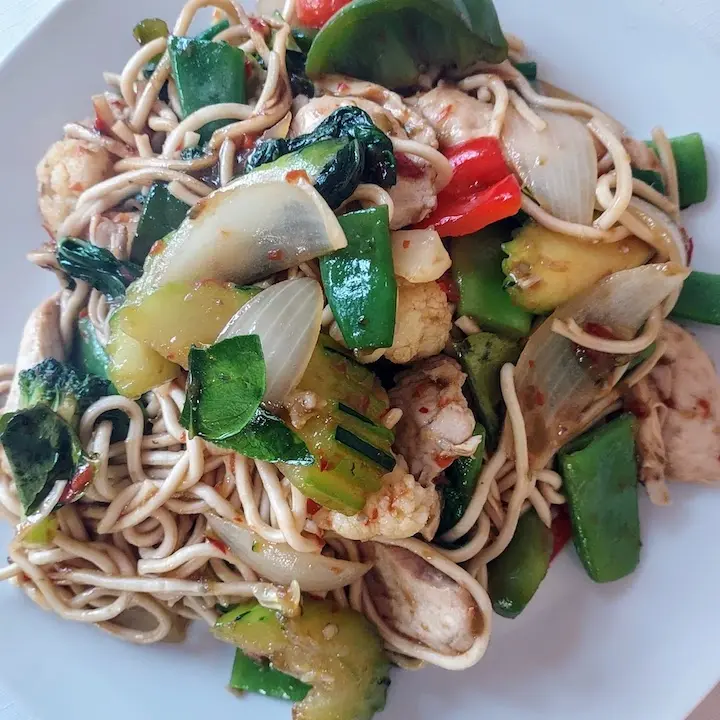 Pad Kee Mao Noodles