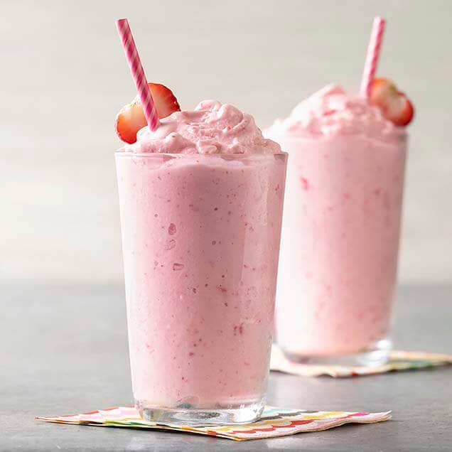 Licuado de fresa