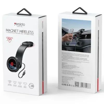 YESIDO C314 Retractable Magnetic Wireless Charger
