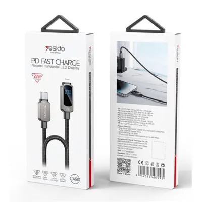 CA180 Type-C To IP 27W Fast Charging Data Cable
