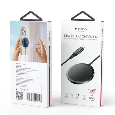 Yesido DS21 15W Detachable Magnetic Wireless Charger