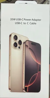 iPhone 16 Pro Max – شاحن سريع 35 واط