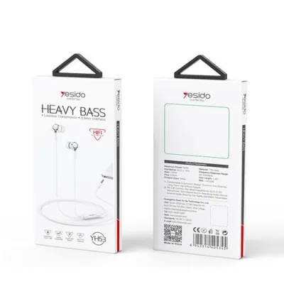 YH53 3.5mm Plastic In-ear Wired Earphone