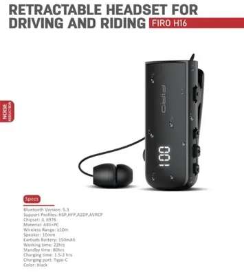 H16 wireless earphone