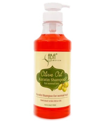Keratin Shampoo for Normal Hair Enriched with Olive Oil