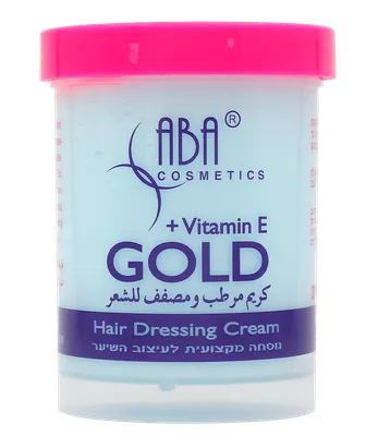 Gold Hair Styling & Care Cream