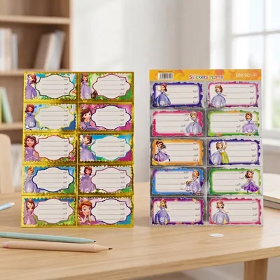 Name labels for notebooks